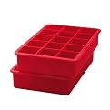 Perfect-Cube Ice Trays 2 pk. - Red