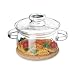 Simax 2 Quart Gourmet Casserole Pot with Lid