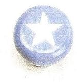 Review Laurey 01850 / Laurey 35mm Blue Knob with White Star