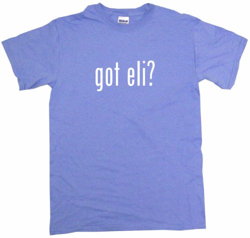 got eli? Men's Tee Shirt 2XL-Light Blue