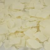 1000 CREAM/IVORY SILK/ARTIFICIAL ROSE PETALS, WEDDING CONFETTI