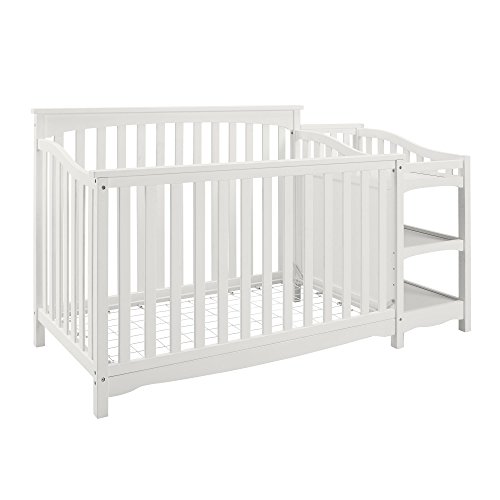 Dorel Living Baby Relax Bailey Convertible Crib with Side Changing