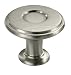 Amerock BP27026-G10 Coles Knob 1-1/4-Inch Diameter, Satin Nickel
