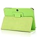 TabSuit Dragon Touch Y88X Plus PU Leather Case Stand Cover for 7'' Dragon Touch Y88X Plus/ Y88X/ Y88, KingPad K70/ K77, NeuTab N7/ N7 Pro, Chromo, ProntoTec, iRulu, Zeepad, Alldaymall w/ Dual Camera (Green)