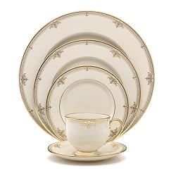 Lenox Republic Gold-Banded 5-Piece Place Setting, Service for 1