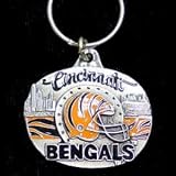 NFL Team Design Key Ring - Cincinnati Bengals