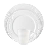 Lenox Tin Can Alley 4 Degrees 12-Piece Dinnerware Set, Service for 4