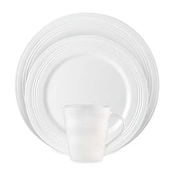 Lenox Tin Can Alley 4 Degrees 12-Piece Dinnerware Set, Service for 4