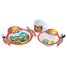 Bob The Builder 6 Piece Tableware Set