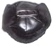 RUSKIE STY FAUX FUR BLACK EAR COVERING WARM TROOPER HAT