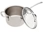 Calphalon Tri-Ply Stainless 3-1/2-Quart Saucepan with Glass Lid