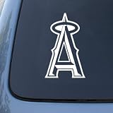Anaheim Angels - Car, Truck, Notebook, Vinyl Decal Sticker #2360 | Vinyl Color: White