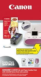 Canon CLI-36 Ink & Paper Combo Pack