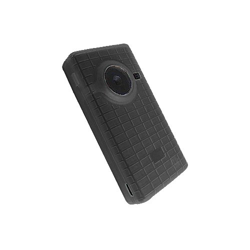 Silicone Skin Case for Flip Video MinoHD Camcorder, Black