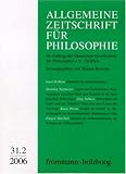 Allgemeine Zeitschrift für Philosophie