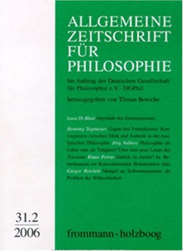 Allgemeine Zeitschrift für Philosophie