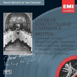 CD-Charts  Music : Choir of King's College Cambridge - Britten Choral Works [Great Artists of the Century]
