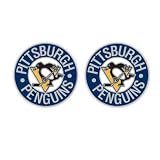 Pittsburgh Penguins Official Logo Earrings