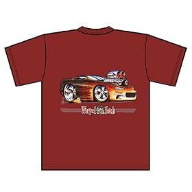 Camaro Warped Heads Medium T-shirt by Chevrolet Apparel
