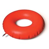 Medpro Inflatable Rubber Invalid Ring Cushion, 18 Inches