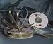 Sheer Organza Ribbon Mono Edge - 3/8" - 25 Yards (75 FT) - Sage