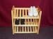 Solid Wood 3 Shelf Shoe Rack - 12