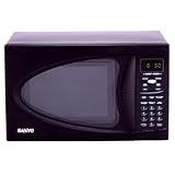 Sanyo EM-U1000B .7-Cubic-Foot Compact Microwave Oven, Black