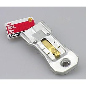 10 each: Ace Safety Razor Scraper With 5 Blades (14000)