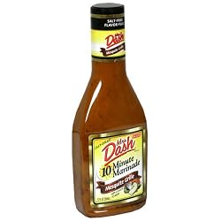 Mrs. Dash 10-Minute Marinade, Mesquite Grille, 12-Ounce Bottles (Pack of 6)