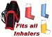 Puffer Tote MEDREADY MDI Inhaler Carrying Case with Keyring and Carabiner. Puffer tote for Adults and Children. Easy to find in a busy purse or backpack. Never leave home again without your MEDREADY case and Rescue Medication. FREE Shipping.