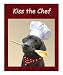 Kiss the Chef Humor Photographic Poster Print by Amy Reges, 8x10