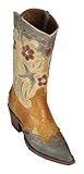Montana Boots Vintage Blue Bird Cowgirl Boots