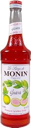 Monin Flavored Syrup, Guava, 33.8-Ounce Plastic Bottles (Pack of 4)