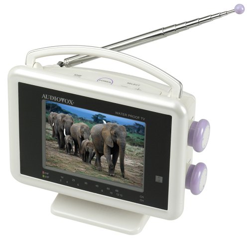 Electronics: Audiovox TFT5000 Weather Resistant Portable/Countertop 5 Inch LCD TV with AC Adapter