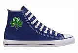 Converse Chuck Taylor All Star Hi Top Navy St. Patricks Day