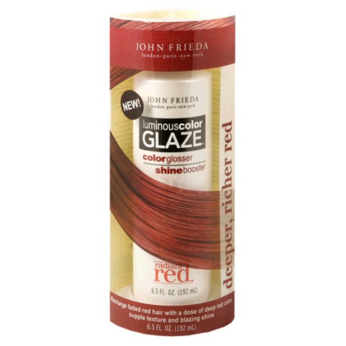 John Frieda Radiant Red Luminous Color Glaze, 6.5-Ounce Bottle (Pack of 4)