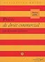 Pr�cis de droit commercial