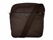 Coach Gramercy Brown Nylon Embossed Leather Flight Crossbody Bag 70163 Mahogany