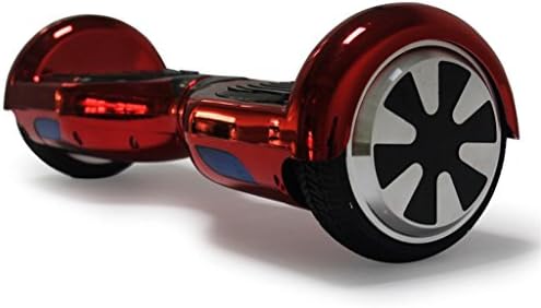 Mobileproparts Electroplating Self Balancing Scooter Two 6.5" Wheel Self Balance Electric Hoverboard Drifting Personal Transporter Mini Unicycle with Certified Safe Battery Pack and Led Lights Wine Red