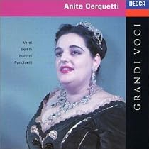 Anita Cerquetti: Grandi Voci, Operatic Arias