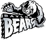 Baylor Bears Silver Auto Emblem