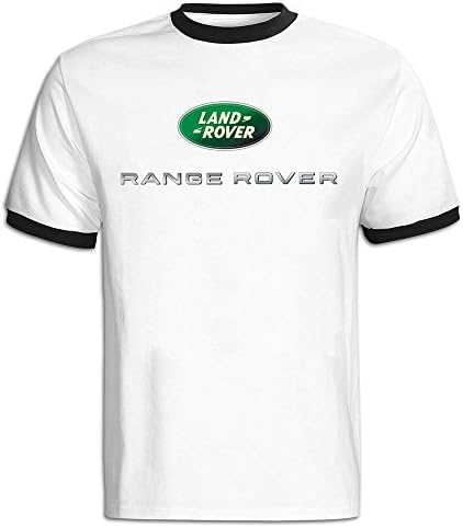 FJSC Men's Range Rover Logo Baseball T Shirt X-Large Black