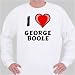 I Love George Boole Sweatshirt