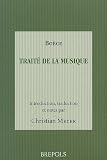 Revue Brepols  / Traité de la musique : Boèce
