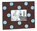 Baby : Elegant Baby Chocolate Ceramic Frame- Blue