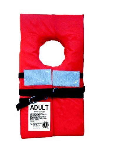 Mustang Adult Type 1 Keyhole Life Jacket, Orange