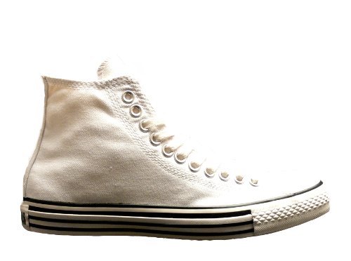 Converse All Star Details Hi White