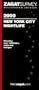 Zagatsurvey 2000 New York City Nightlife (Zagatsurvey : New York City Nightlife, 2000)