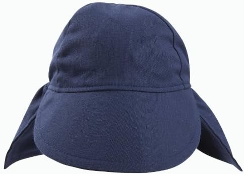 Flap Happy Upf 50+ Flap Hat, Navy, Medium