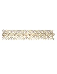 Diamond 18k Three Tone Gold Bracelet